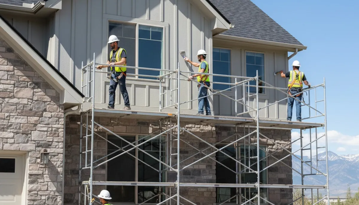 Painting contractors in Salt Lake City, UT providing professional interior and exterior painting services