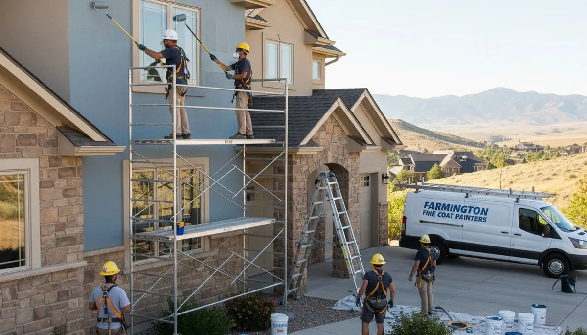 Painting services in Salt Lake City, UT for residential and commercial homes by Salt Lake City Paint Pros